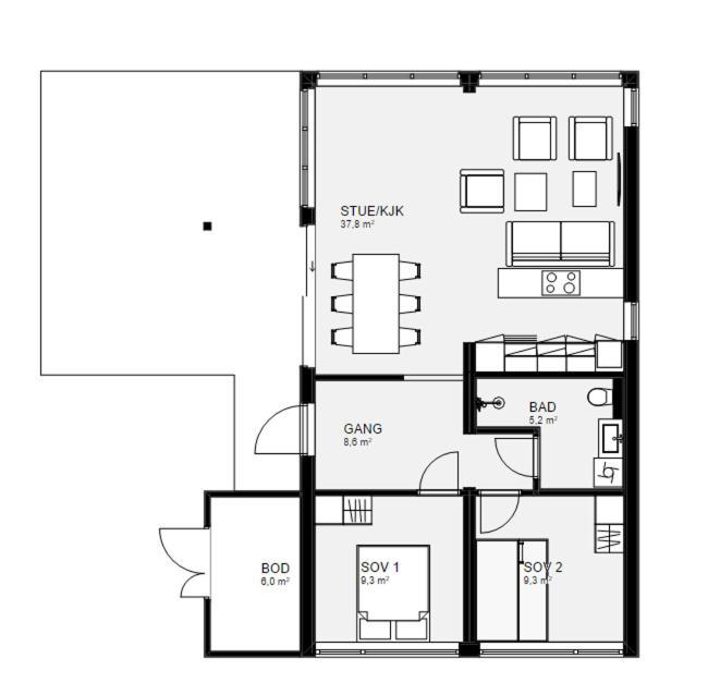 Lyngvaer Luggombu Villa Kleppstad Eksteriør billede